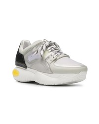 Мужские серые кроссовки от Fendi