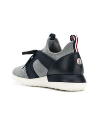 Мужские серые кроссовки от Moncler