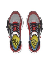 Мужские серые кроссовки от Fendi