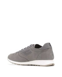 Мужские серые кроссовки от Bally