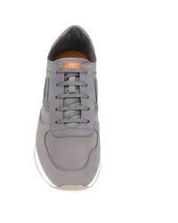 Мужские серые кроссовки от Bally