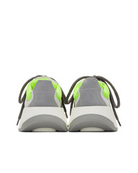 Женские серые кроссовки от MM6 MAISON MARGIELA