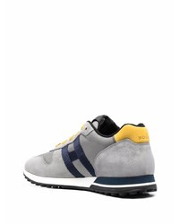 Мужские серые кроссовки от Hogan