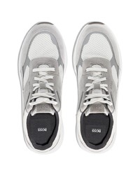 Мужские серые кроссовки от BOSS