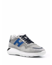 Мужские серые кроссовки от Hogan