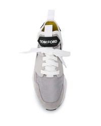 Мужские серые кроссовки от Tom Ford