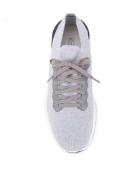 Мужские серые кроссовки от Brunello Cucinelli