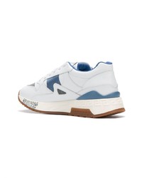 Мужские серые кроссовки от Versace