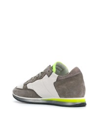 Мужские серые кроссовки от Philippe Model