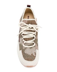 Женские серые кроссовки от Diesel