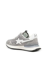 Мужские серые кроссовки от BAPE BLACK *A BATHING APE®