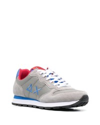 Мужские серые кроссовки от Sun 68