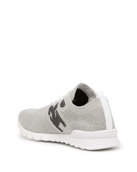 Мужские серые кроссовки от Kiton