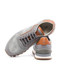 Мужские серые кроссовки от Brunello Cucinelli