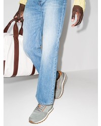 Мужские серые кроссовки от Brunello Cucinelli