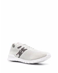 Мужские серые кроссовки от Kiton