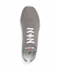 Мужские серые кроссовки от Kiton