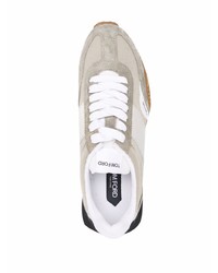 Мужские серые кроссовки от Tom Ford