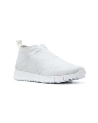 Женские серые кроссовки от Jimmy Choo