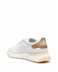 Мужские серые кроссовки от Santoni