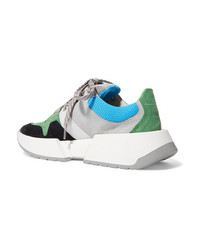 Женские серые кроссовки от MM6 MAISON MARGIELA