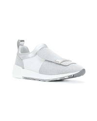 Женские серые кроссовки от Sergio Rossi