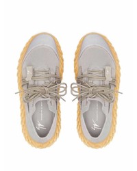 Мужские серые кроссовки от Giuseppe Zanotti