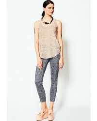 Серые леггинсы от LO