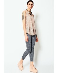 Серые леггинсы от LO