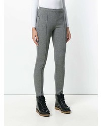 Серые леггинсы от Moncler Grenoble