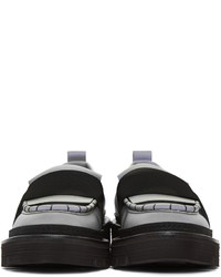 Мужские серые лоферы от MSGM