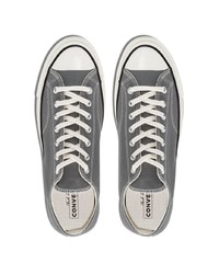 Мужские серые низкие кеды из плотной ткани от Converse