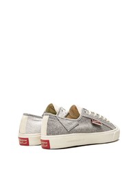 Мужские серые низкие кеды из плотной ткани от Converse