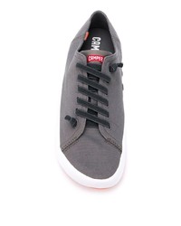 Мужские серые низкие кеды из плотной ткани от Camper