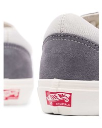 Мужские серые низкие кеды из плотной ткани от Vans