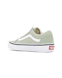 Женские серые низкие кеды из плотной ткани от Vans