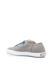 Мужские серые низкие кеды из плотной ткани от Camper