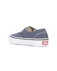 Мужские серые низкие кеды из плотной ткани от Vans