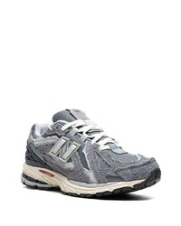 Мужские серые низкие кеды от New Balance