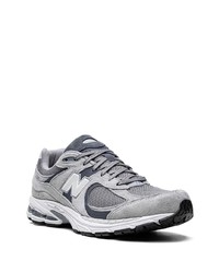 Мужские серые низкие кеды от New Balance