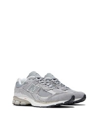 Мужские серые низкие кеды от New Balance