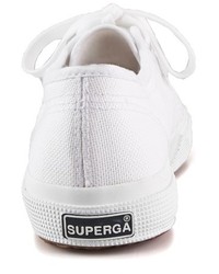 Женские серые низкие кеды от Superga