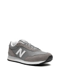 Мужские серые низкие кеды от New Balance