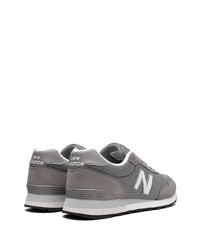 Мужские серые низкие кеды от New Balance