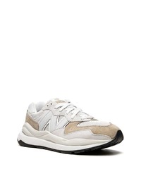 Мужские серые низкие кеды от New Balance