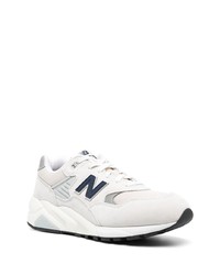 Мужские серые низкие кеды от New Balance