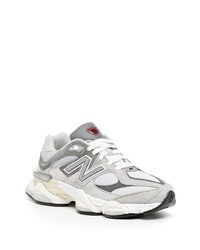 Мужские серые низкие кеды от New Balance