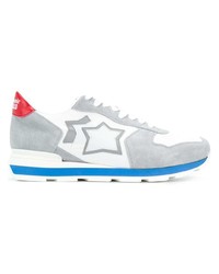 Мужские серые низкие кеды от atlantic stars