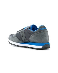 Мужские серые низкие кеды от Saucony