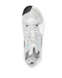 Мужские серые низкие кеды от Lanvin